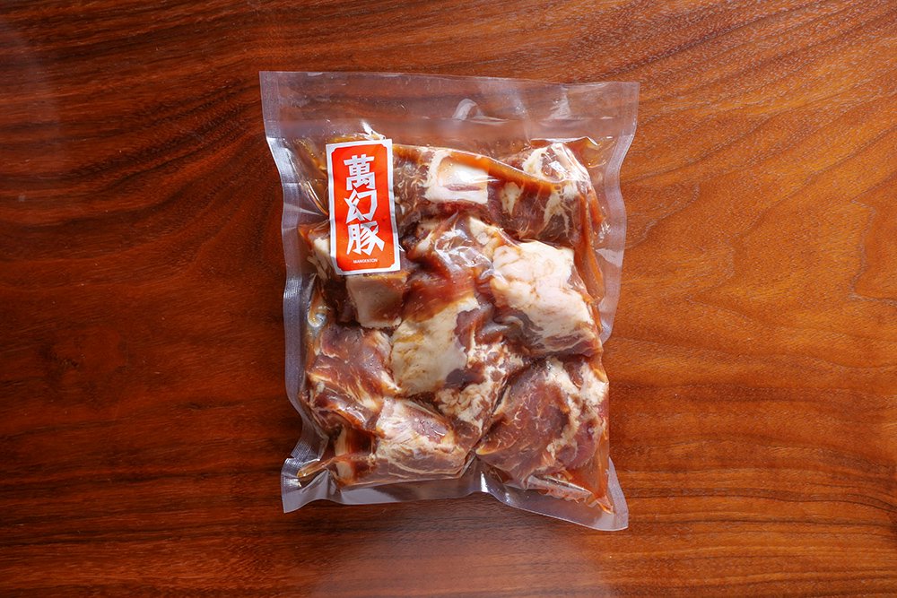 萬幻豚 味付けスペアリブ 450g バーベキューにおすすめ！ ☆冷凍
