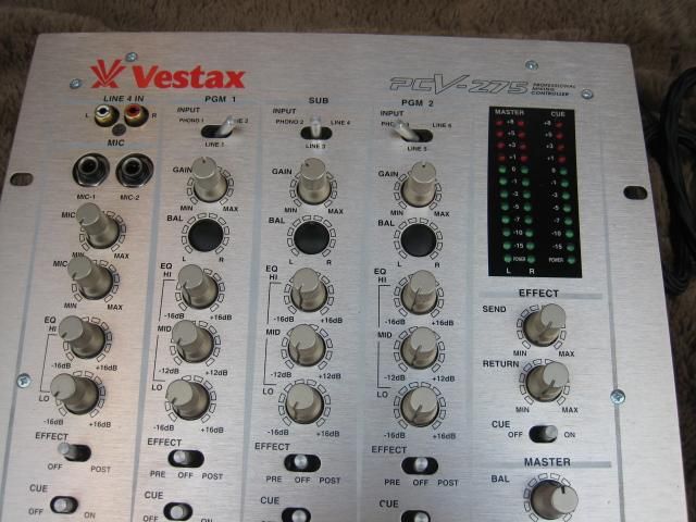 チューンドモデル VESTAX PCV-275 ① - レギュラークラフトレコード