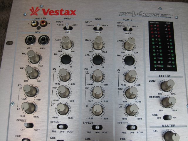 チューンドモデル VESTAX PCV-275 ① - レギュラークラフトレコード