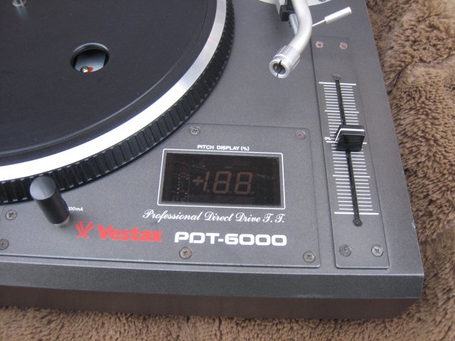 VESTAX PDT-6000 （YAMAHA GTアーム・モデル） - レギュラークラフトレコード