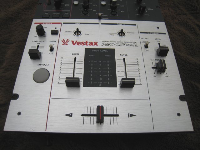Vestax PMC-05proSL DJ ミキサー エフェクター内臓