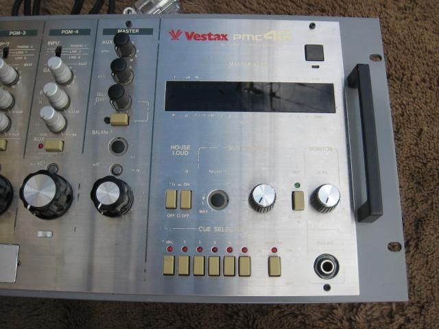 Vestax PMC-46 mkII & DCR-1200 - Connection test for next