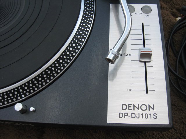 DENON DP-DJ101S デノン ターンテーブル - レギュラークラフトレコード