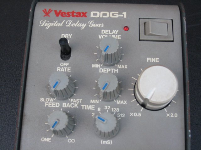 VESTAX DDG-1 DIGITAL DELAY GEAR - レギュラークラフトレコード