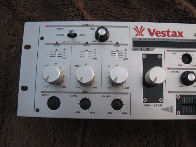 VESTAX PMC-25 フルポテンシャルモデル EFFECT LOOP 増設モデル - レギュラークラフトレコード