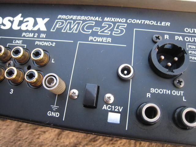 VESTAX PMC-25 フルポテンシャルモデル EFFECT LOOP 増設モデル