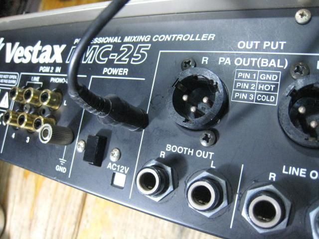 VESTAX PMC-25 フルポテンシャルモデル EFFECT LOOP 増設モデル VESTAX PMC-25 フルポテンシャルモデル EFFECT LOOP 増設モデル