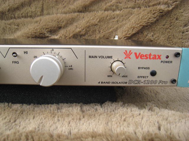 VESTAX DCR-1200 PRO 4 BAND アイソレーター - レギュラークラフトレコード