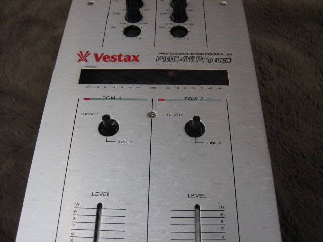 VESTAX PMC-06 Pro VCA 音質向上チューン品 モニターセッション増設