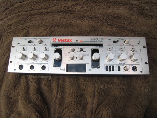 VESTAX PMC-25 全EQパーツ新品交換済 LINE端子音質改善モデル マイクCH