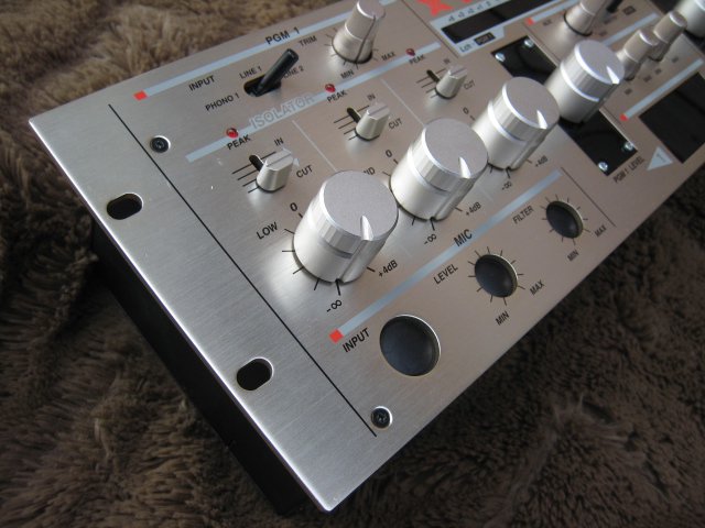 VESTAX PMC-25 全EQパーツ新品交換済 LINE端子音質改善モデル マイクCH