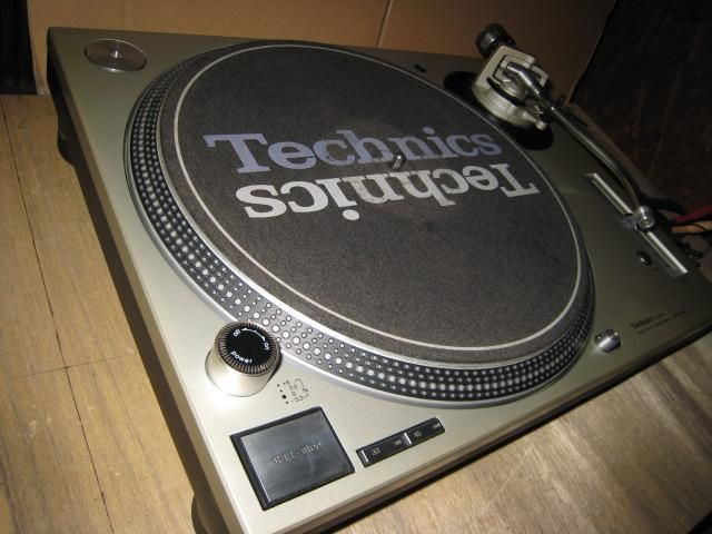 TECHNICS SL-1200 mk3d 全ライト青色LED 交換済みテクニクス ターン 