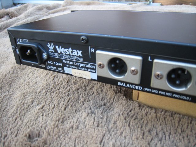音質向上チューン品 VESTAX DCR-1200 Pro 電源チューンドモデル