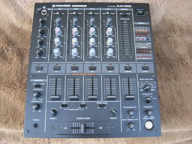 注目ショップ 606 Pioneer パイオニア DJミキサー DJM-500 DJ機材 