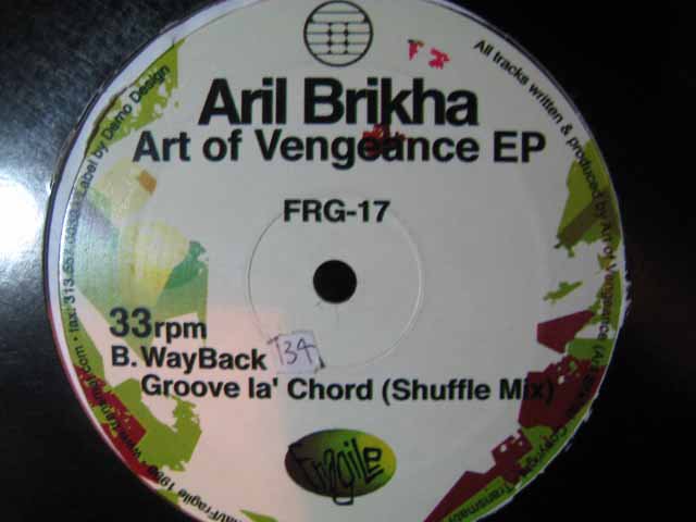 ARIL BRIKHA / ART OF VENGEANCE EP - レギュラークラフトレコード