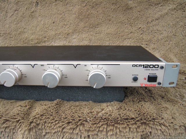 VESTAX DCR-1200 3 BAND アイソレーター - レギュラークラフトレコード