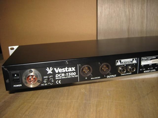 極細繊維クロス VESTAX ベスタクス DCR-1500 DJフィルター ジャンク