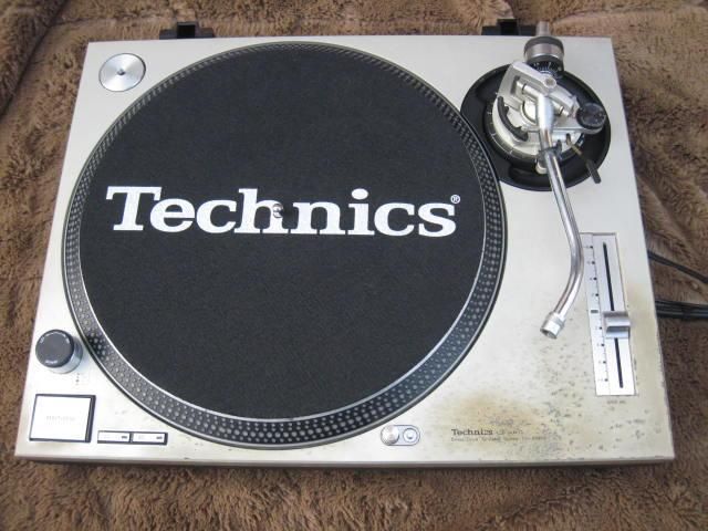 TECHNICS SL-1200 MK3 フォノケーブル・ピッチフェーダー等交換済