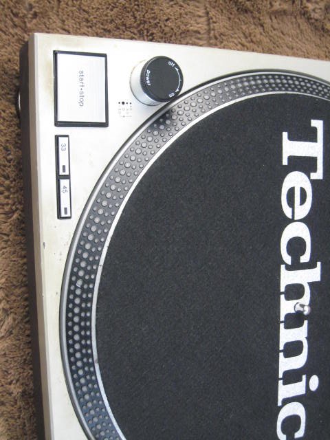 TECHNICS SL-1200 MK3 フォノケーブル・ピッチフェーダー等交換済