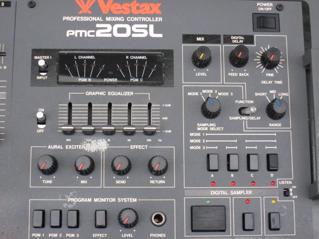 VESTAX PMC-20SL オールドベスタクス ヴィンテージミキサー