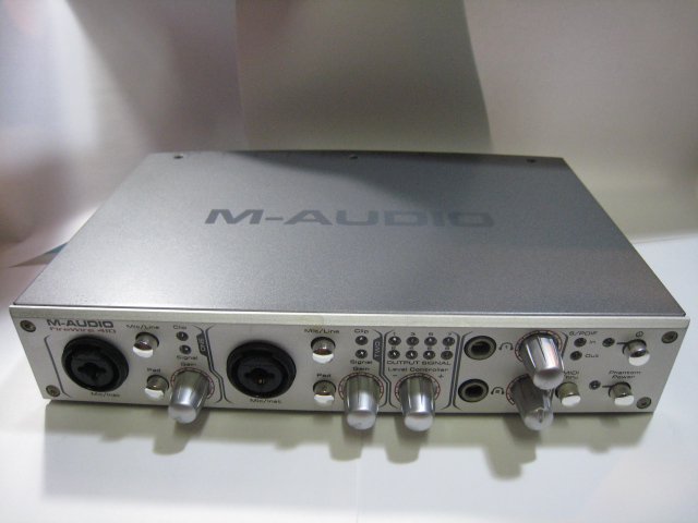 美品 M-AUDIO Firewire 410 オーディオインターフェース - レギュラー