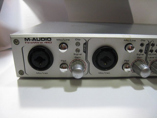 美品 M-AUDIO Firewire 410 オーディオインターフェース