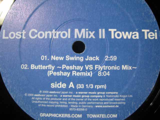 TOWA TEI / LOST CONTROL MIX 2 - レギュラークラフトレコード