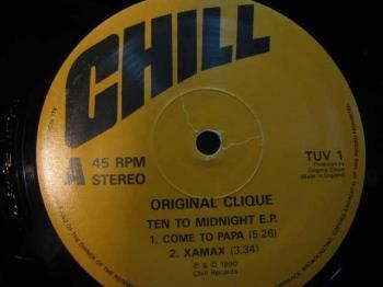 Original Clique / Ten To Midnight E.P. - レギュラークラフトレコード