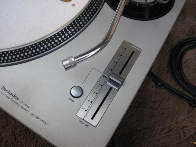 オーバーホール済 青色LED化 フォノケーブル交換済 TECHNICS SL