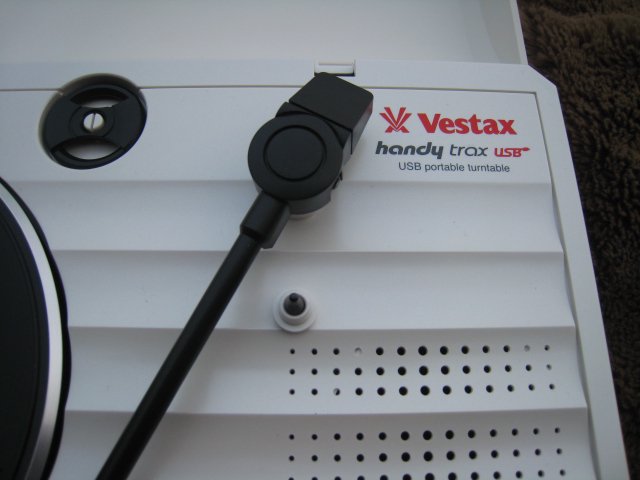 超美品！ VESTAX Handy trax usb ポータプルレコードプレーヤー - レギュラークラフトレコード