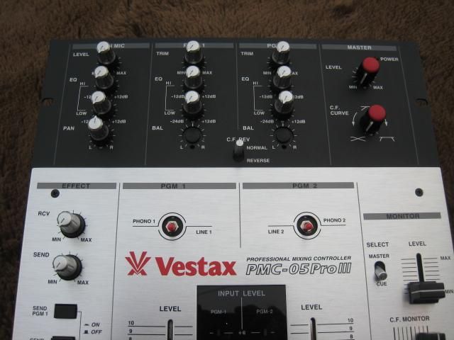 Vestax PMC 05 Pro SL【DJミキサー】白LED culto.pro