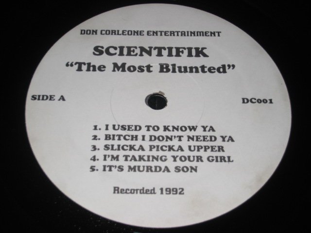 SCIENTIFIK / THE MOST BLUNTED - レギュラークラフトレコード