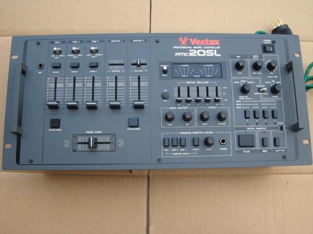 最大73%OFFクーポン VESTAX PMC-20S DJミキサー 名機 ビンテージ機材