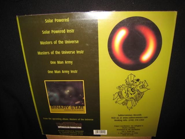 BINARY STAR MASTERS OF THE UNIVERSE レコード-