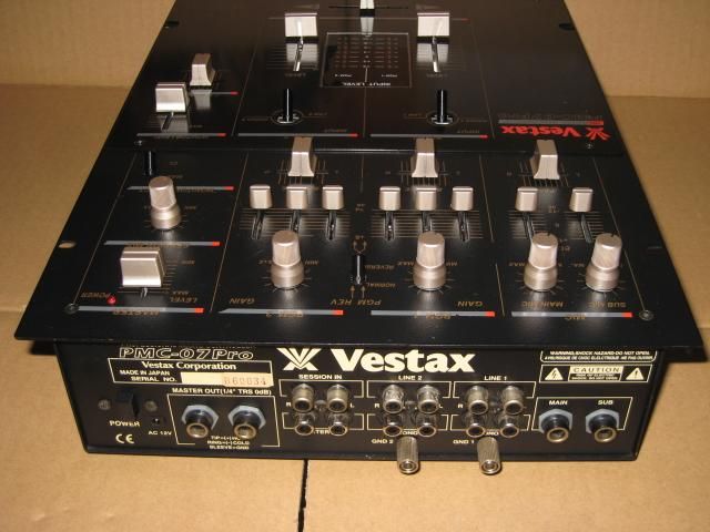 フルオリジナル品 25th Anniversary モデル VESTAX PMC-07 Pro 