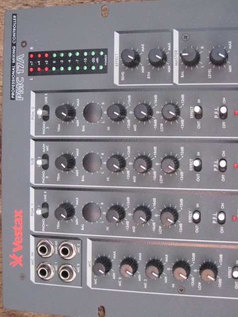 限定１台！セール価格！ロータリー 美品 VESTAX PMC-17A (PMC17A