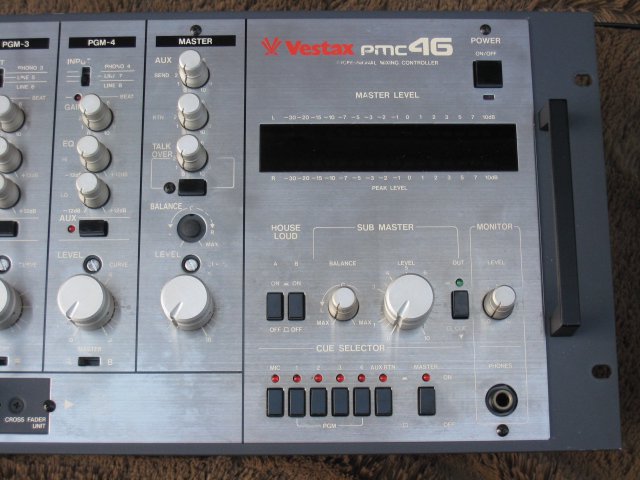 VESTAX PMC-46 ＥＱ / ＧＡＩＮ レベル他 ポット交換品 (PMC46