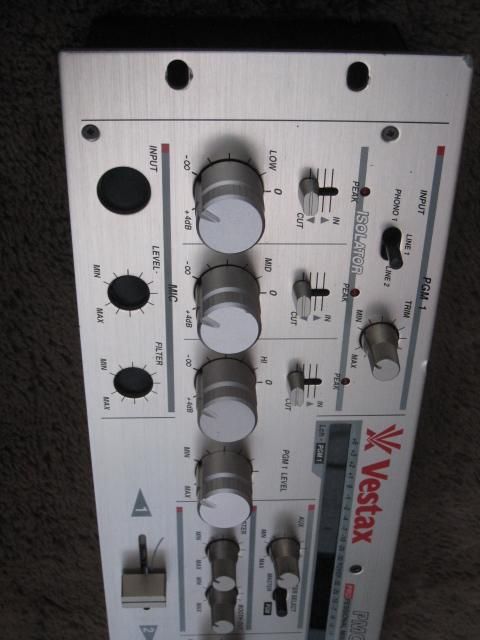 VESTAX ベスタクス PMC-17A 縦横フェーダーメンテ アダプター付属