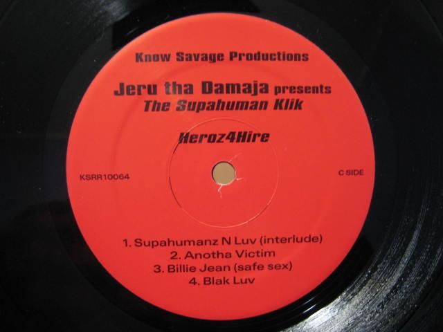 JERU THE DAMAJA / Heroz4Hire(2LP) - レギュラークラフトレコード