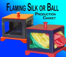 Flaming Silk/Ball Casket - Jumbo