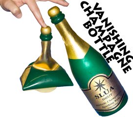 Vanishing Champagne Bottle - Latex