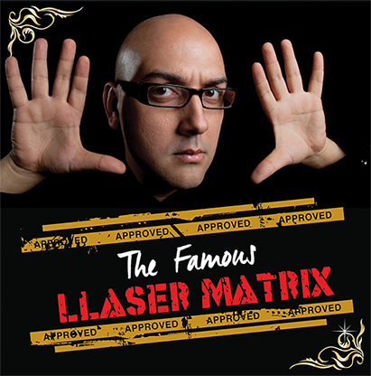 The Famous Llaser Matrix (Gimmick and Online Instructions) by Manuel Llaser - Trick