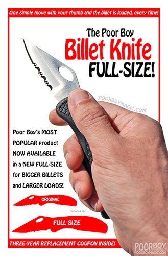 Poor Boy Billet Knife - FULL-Size