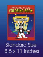 Coloring Book, Magic 8.5 x 11 - Header