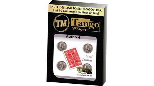 Autho 4 Half Dollar (Gimmicks and Online Instructions) by Tango - Trick