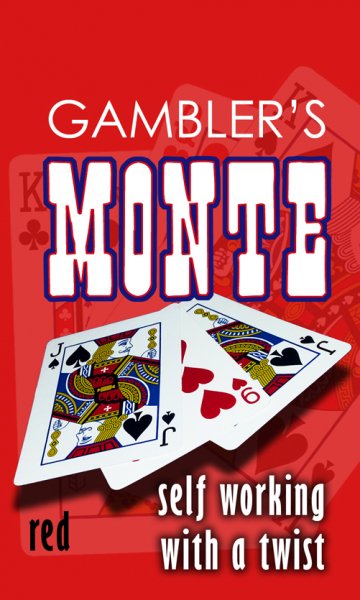 Gamblers Monte- Bicycle- Red