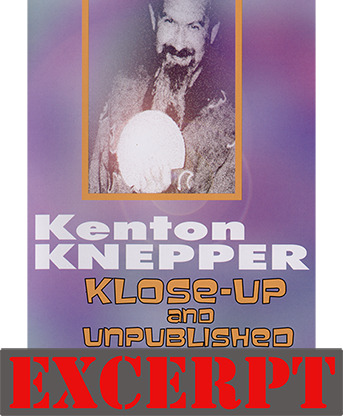 Sponge Balls Like Never Before video DOWNLOAD (Excerpt of Klose-Up And Unpublished by Kenton Knepper