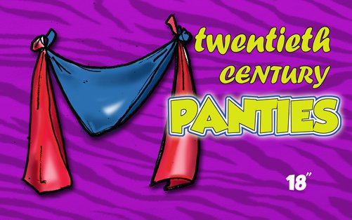 Twentieth Century Comedy Panties - 18 inch