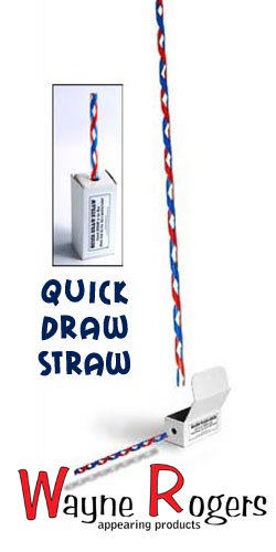 Appearing Quick Draw Straw - W. Rogers