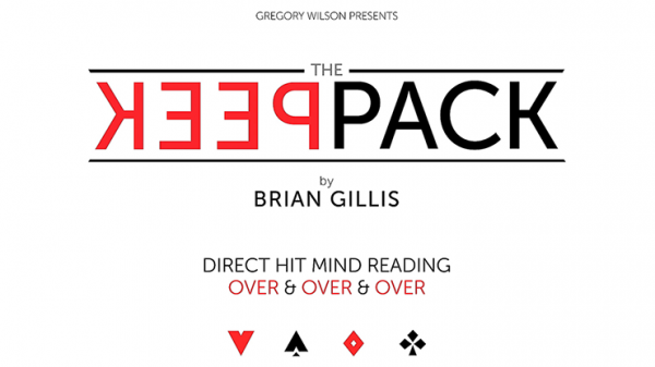 Gregory Wilson Presents The Peek Pack by Brian Gillis (Gimmicks and Online Instructions) - Trick